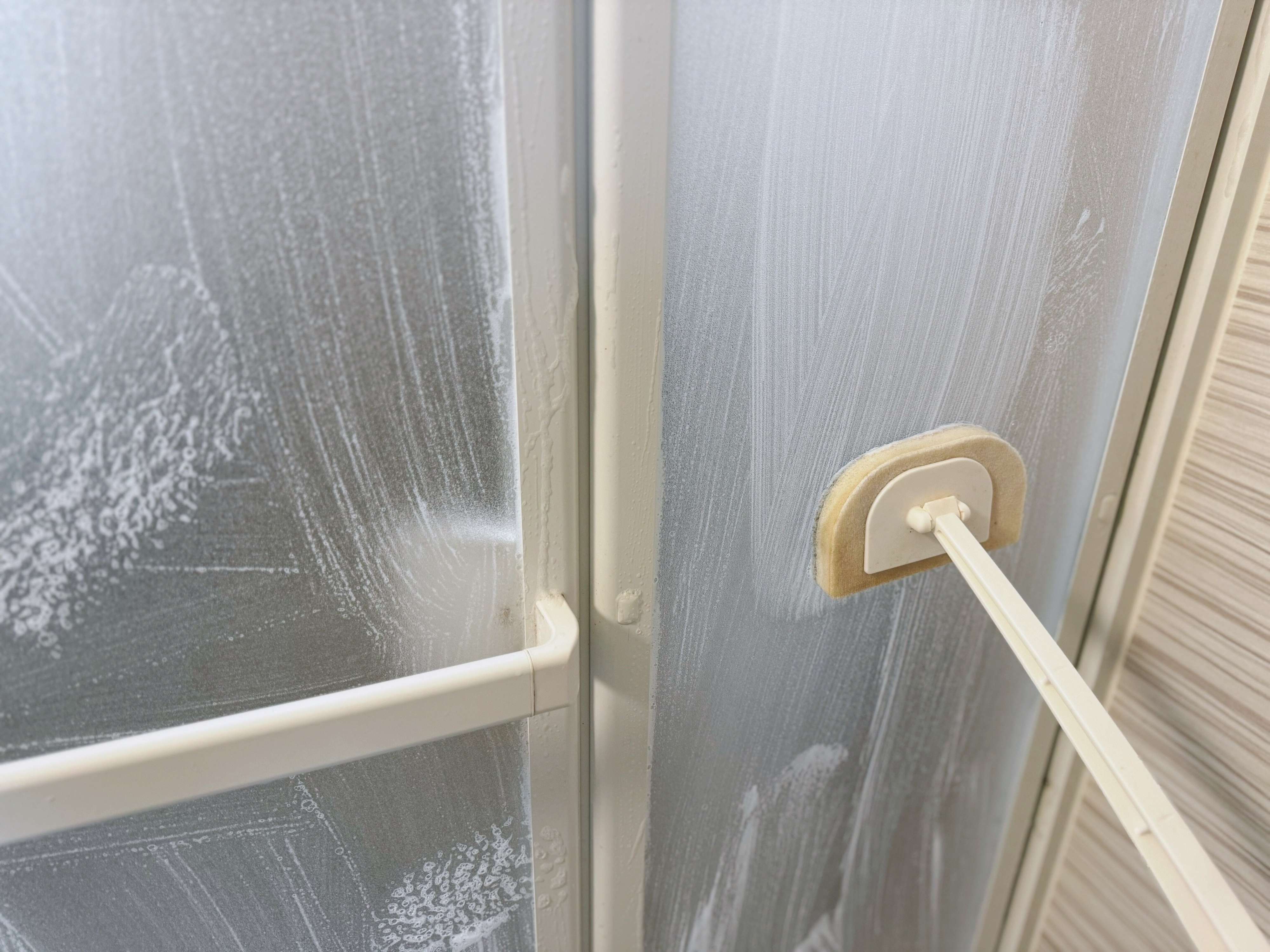 お風呂のドア面の掃除方法