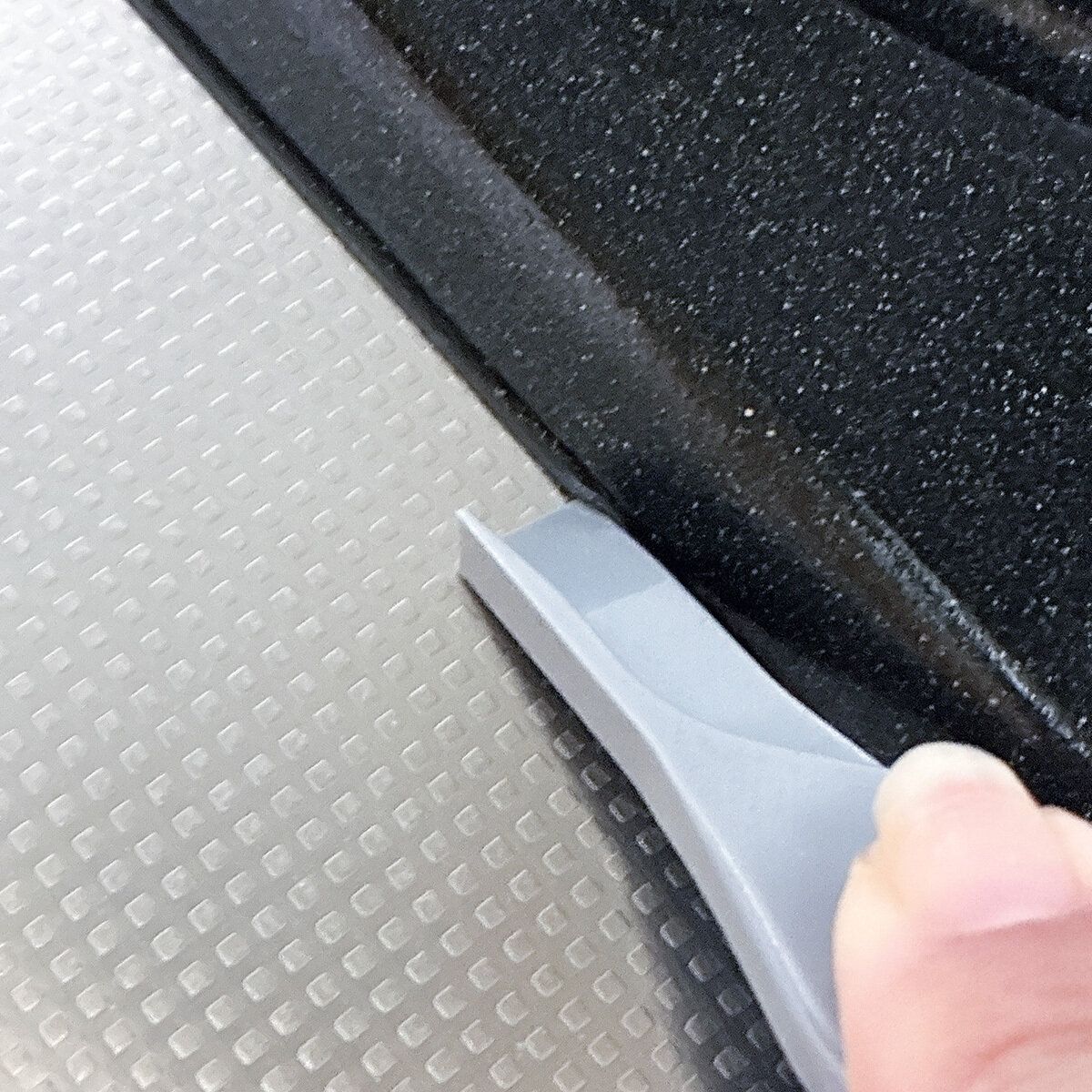 コンロの隙間掃除