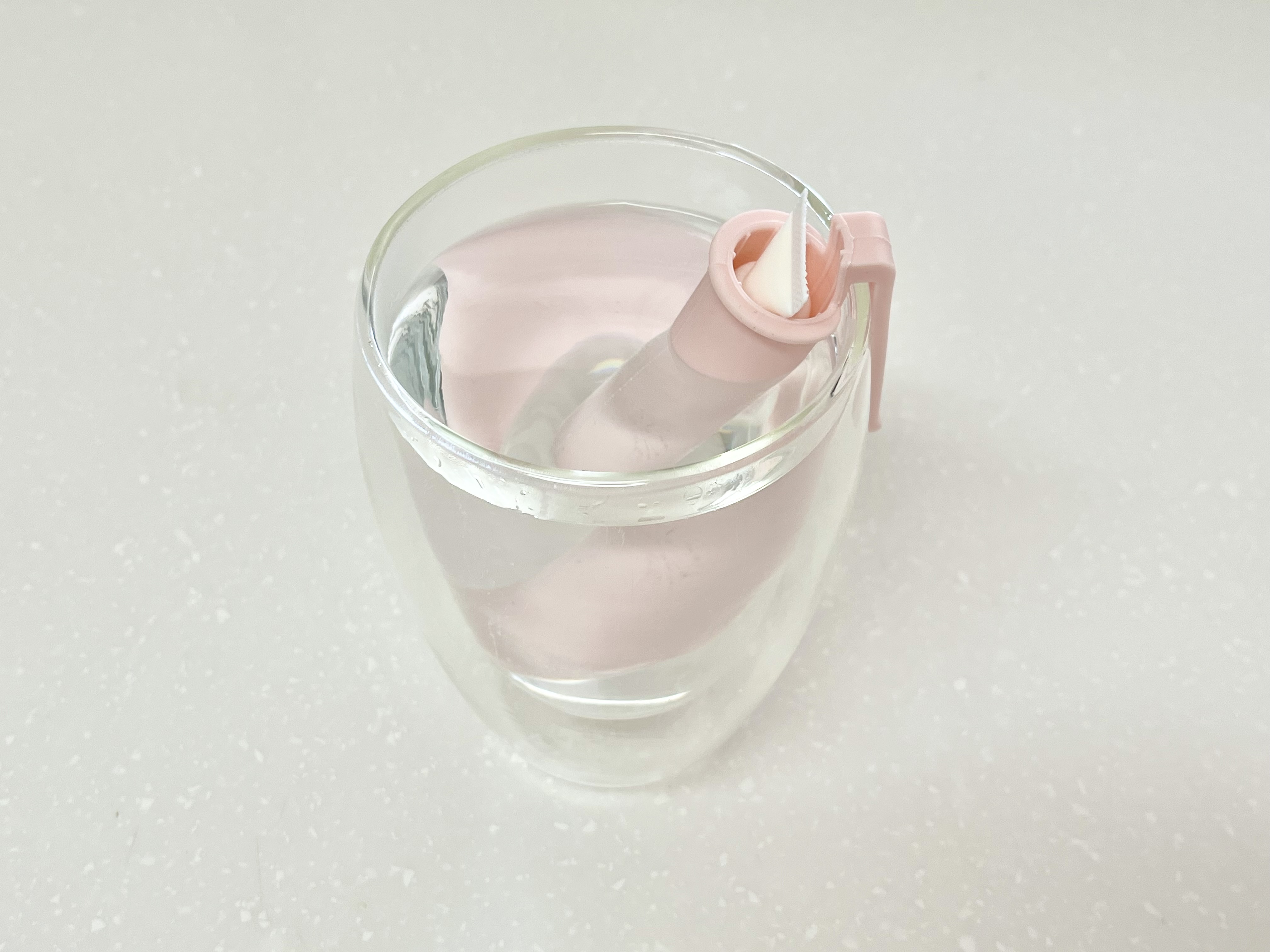 セリアの「チョコレートペン用シリコーンサック」の使用画像