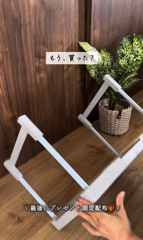 収納の幅が一気に広がる！「押入れフリーラック」