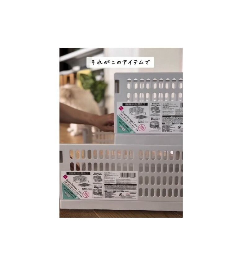 高コスパすぎる！【ダイソー】「神アイテムが再販」「買って大正解！」収納グッズ4選