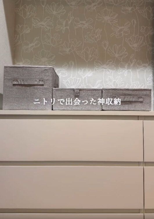 【ニトリ】ニトリで出会った神収納