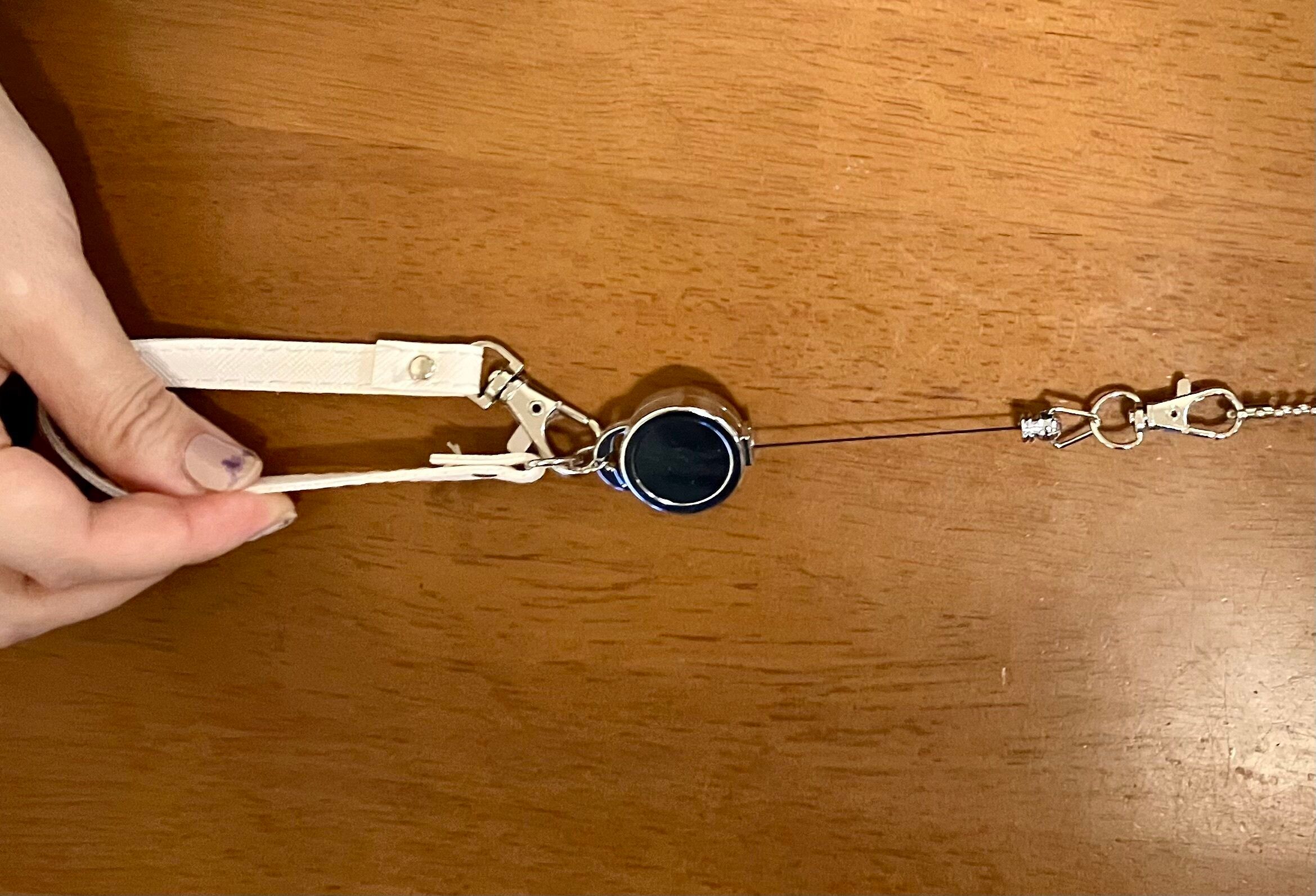 リールが最長40cm伸びる