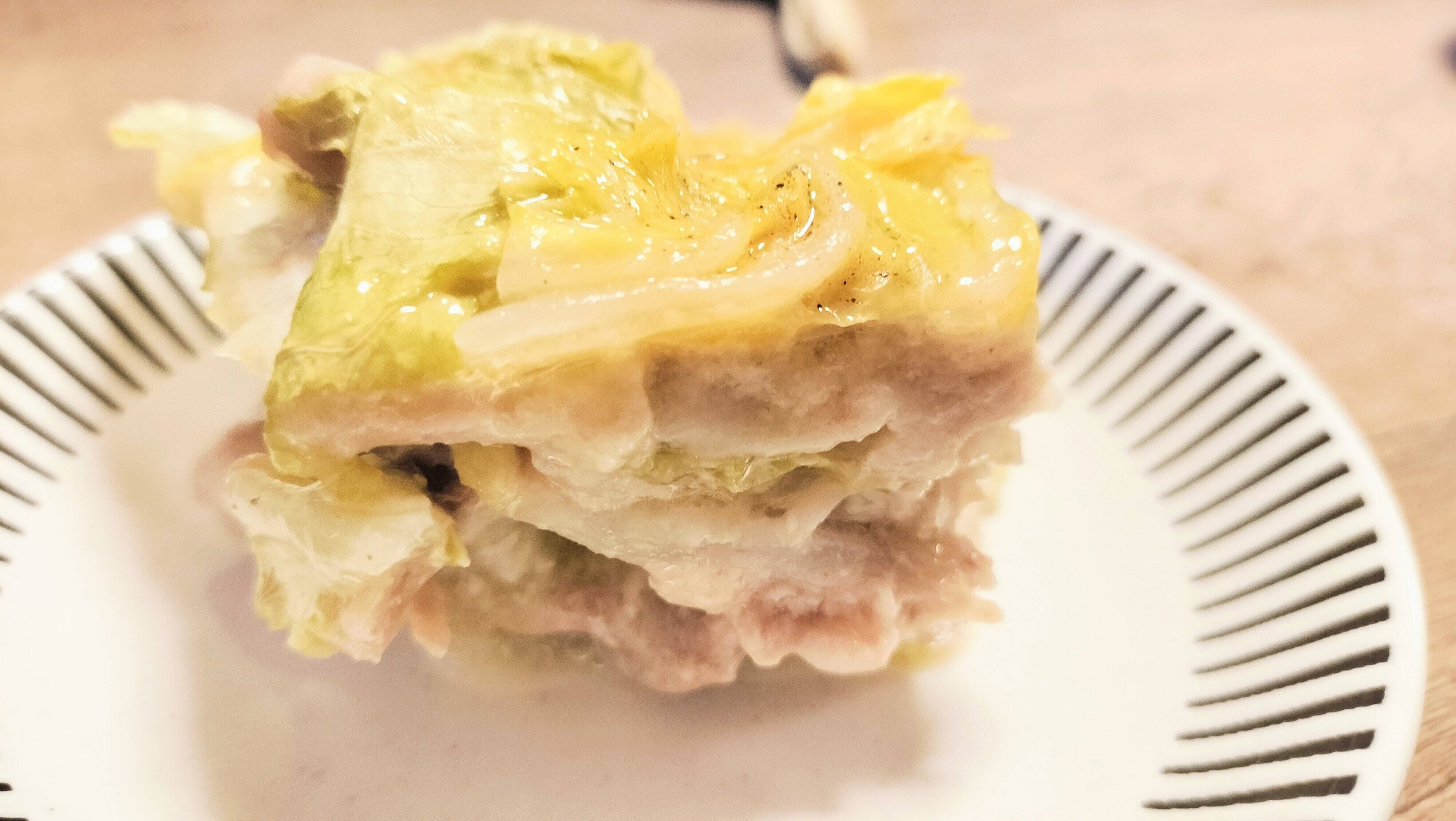 白菜のチーズミルフィーユ