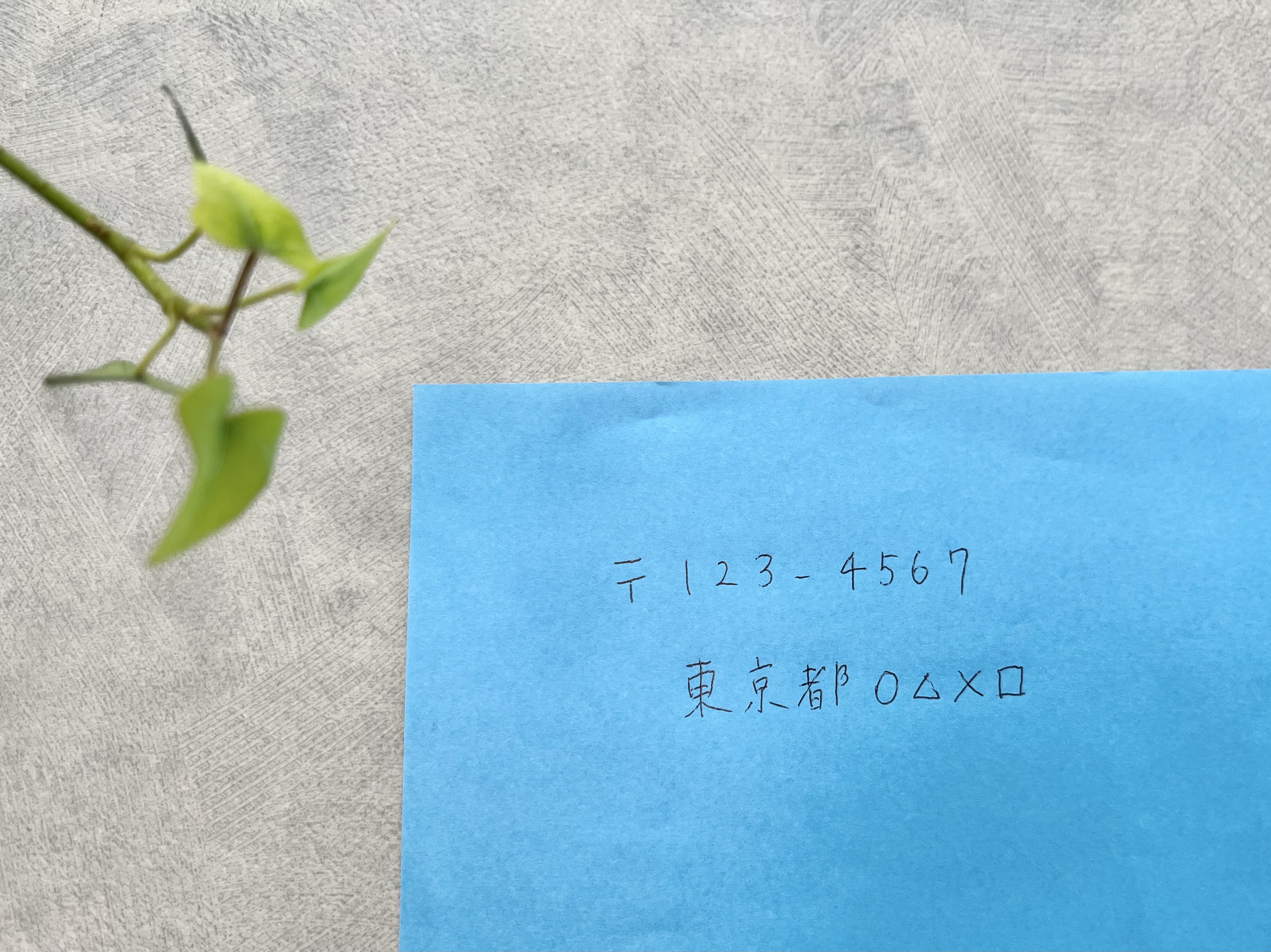 「ブラックスティックのり」で隠したい物の画像