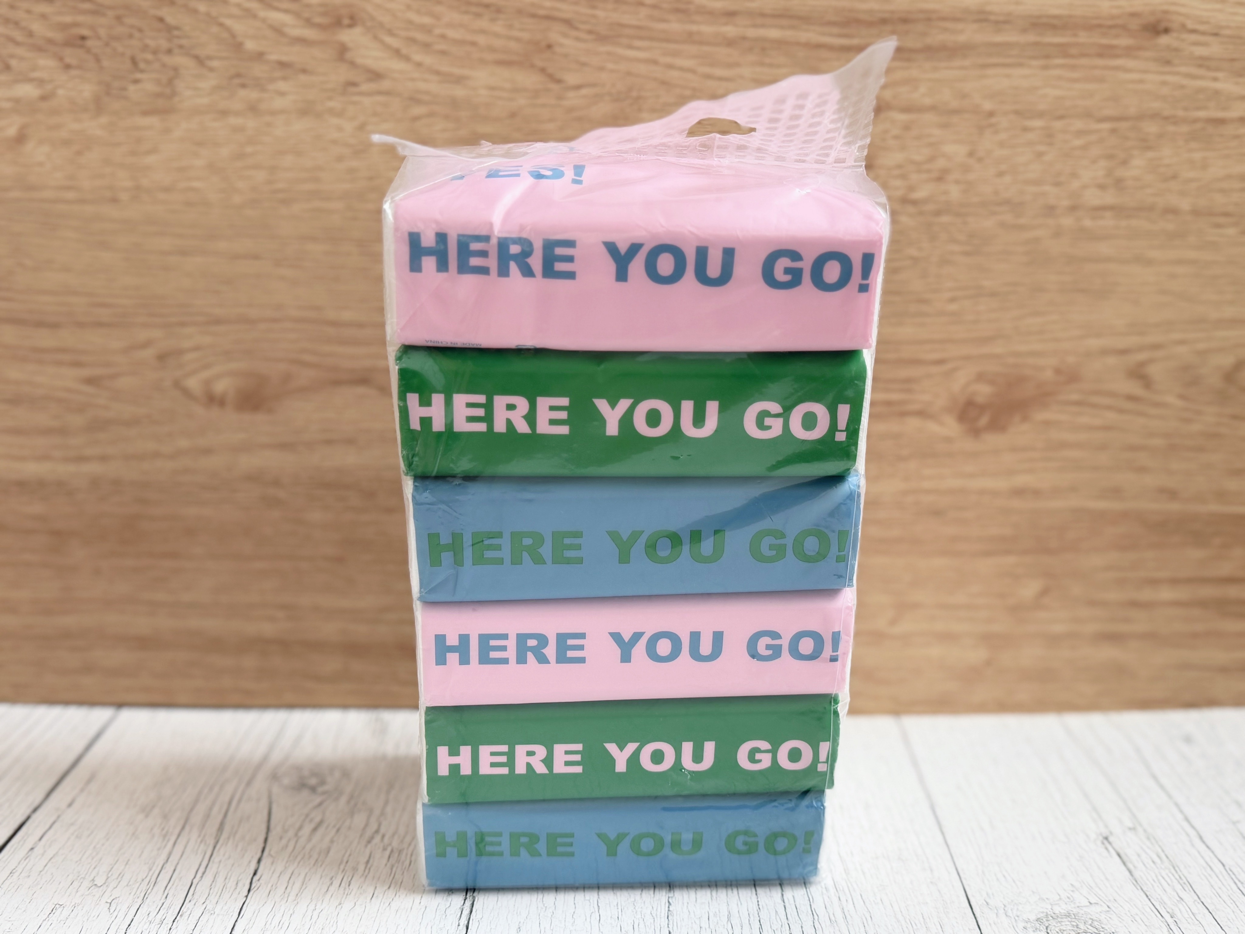 1．ソフトパックティッシュコンパクトサイズ