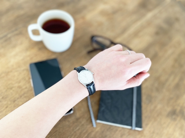 急いでいる朝の準備