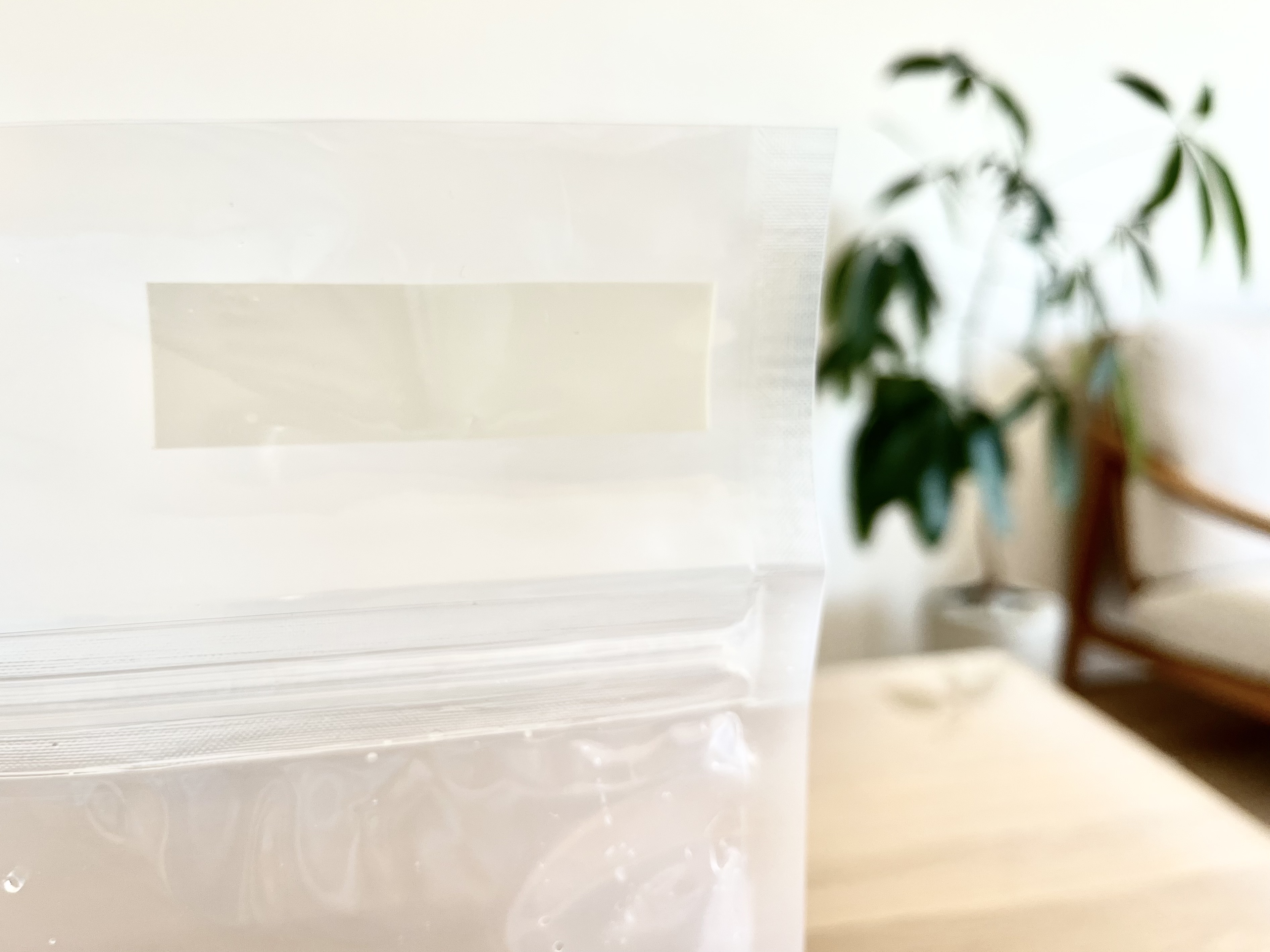 セリアの「つけ置き洗いバッグ」の使用画像