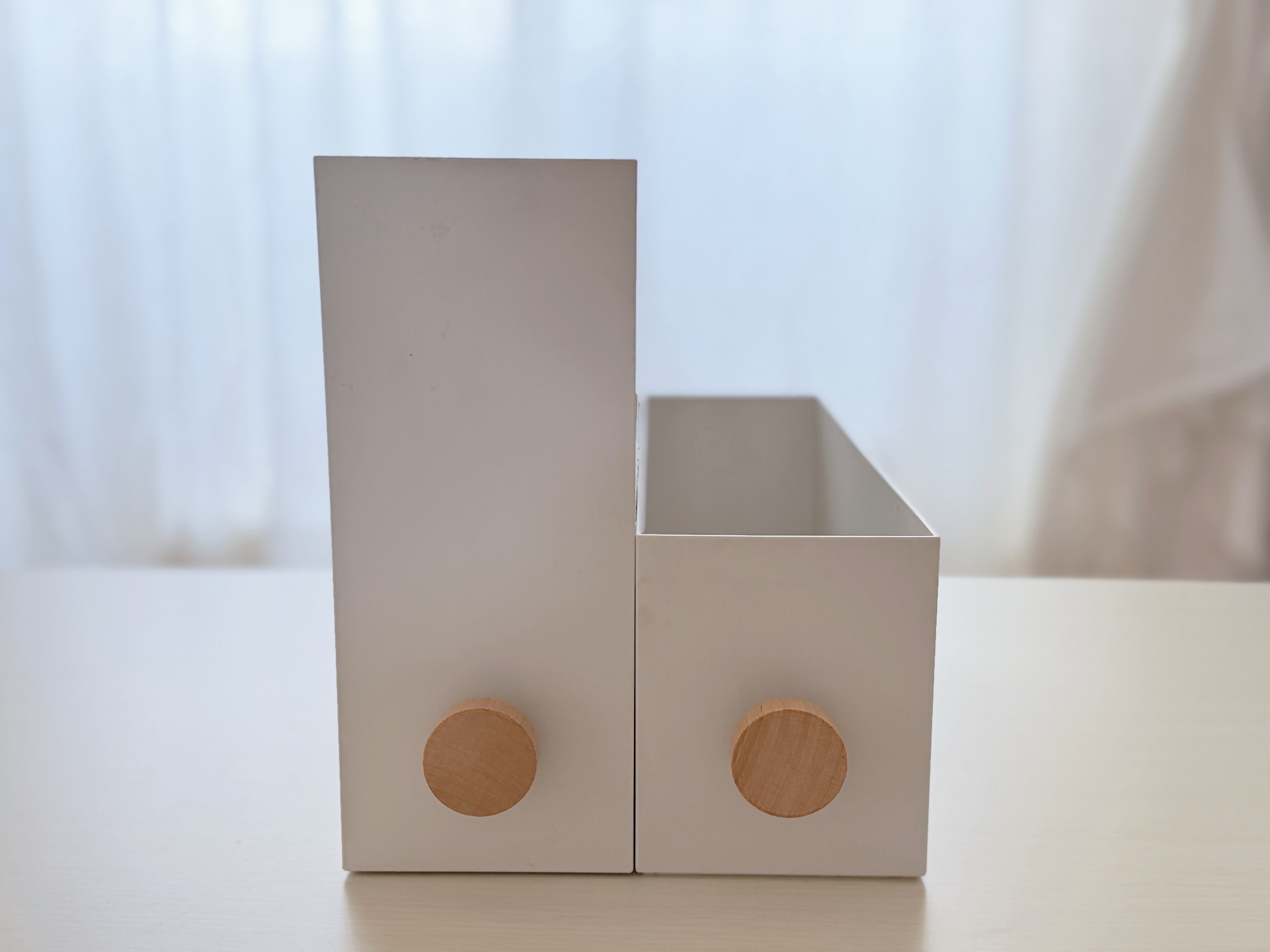 2．色んなサイズのファイルボックスに合うから