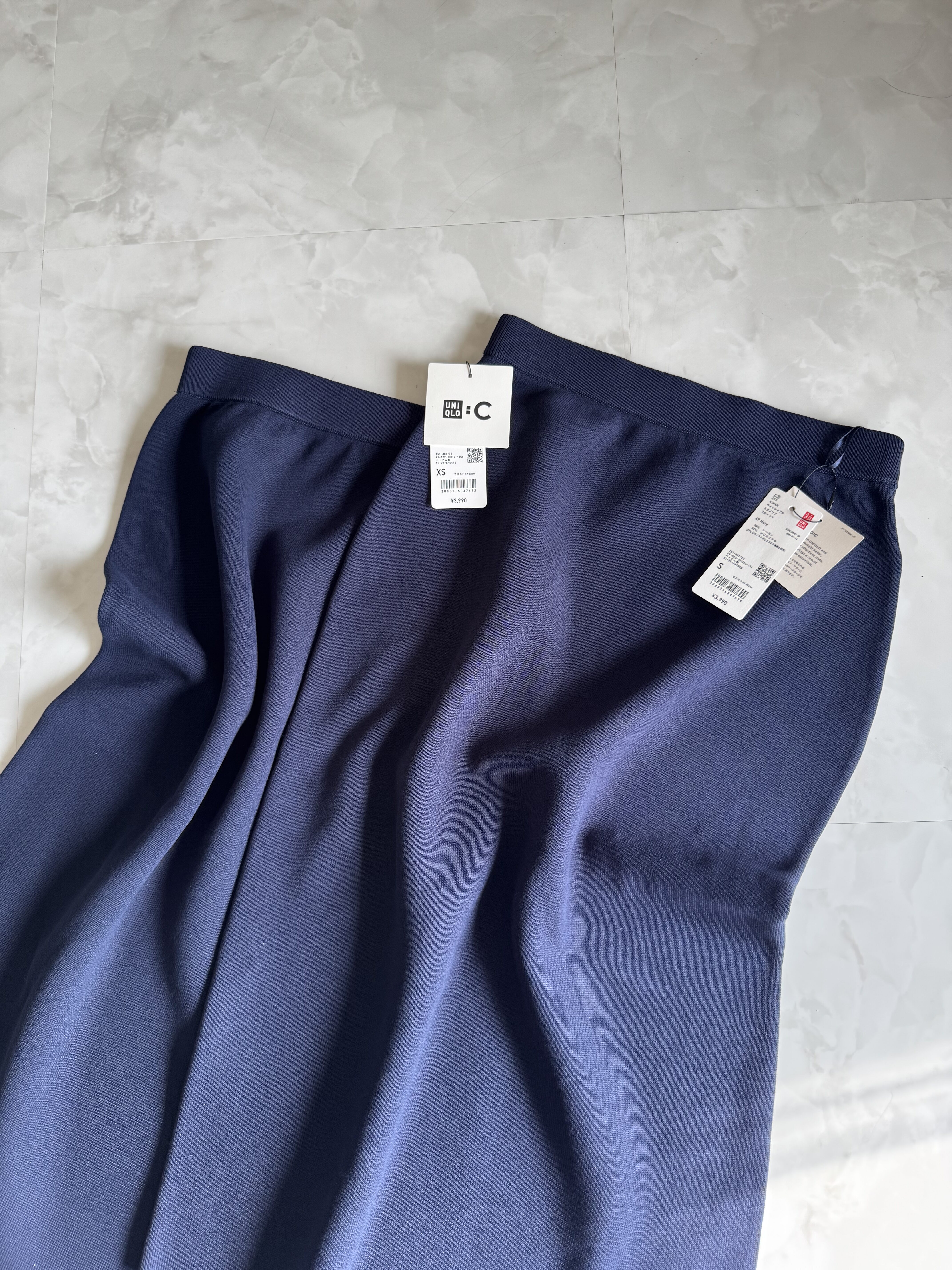 UNIQLO:C ウォッシャブルミラノリブスカート