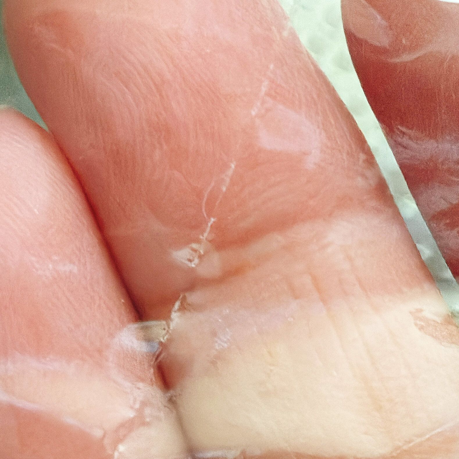 ラップのミシン目