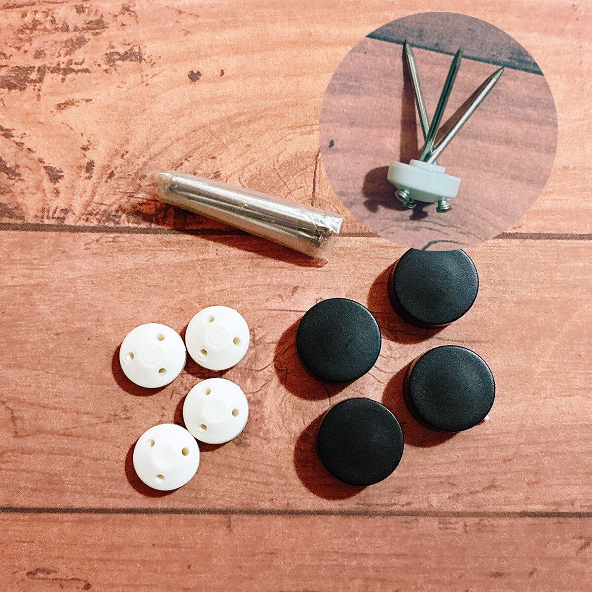 3つのパーツがセットになっています