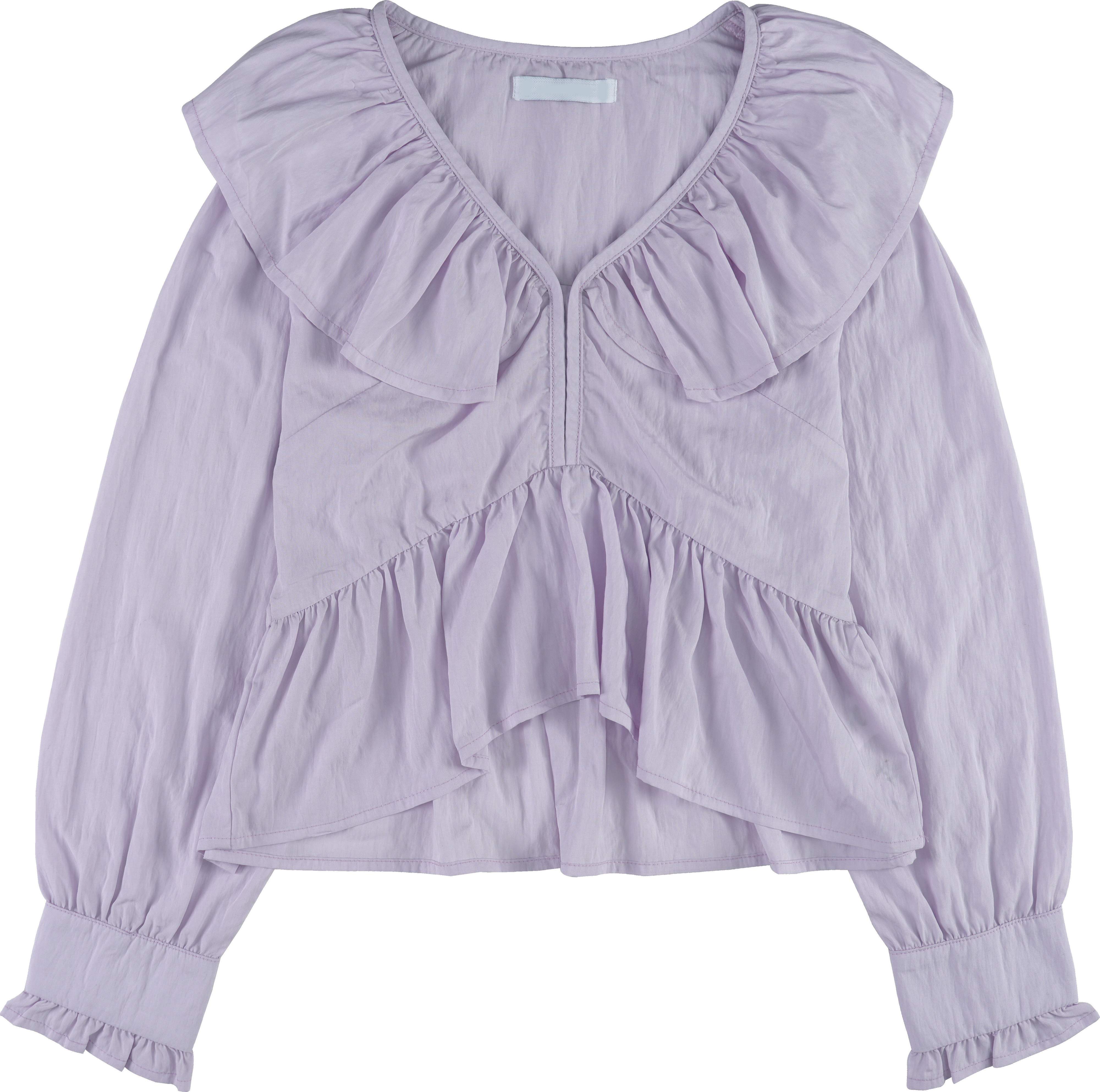 フリルブラウス