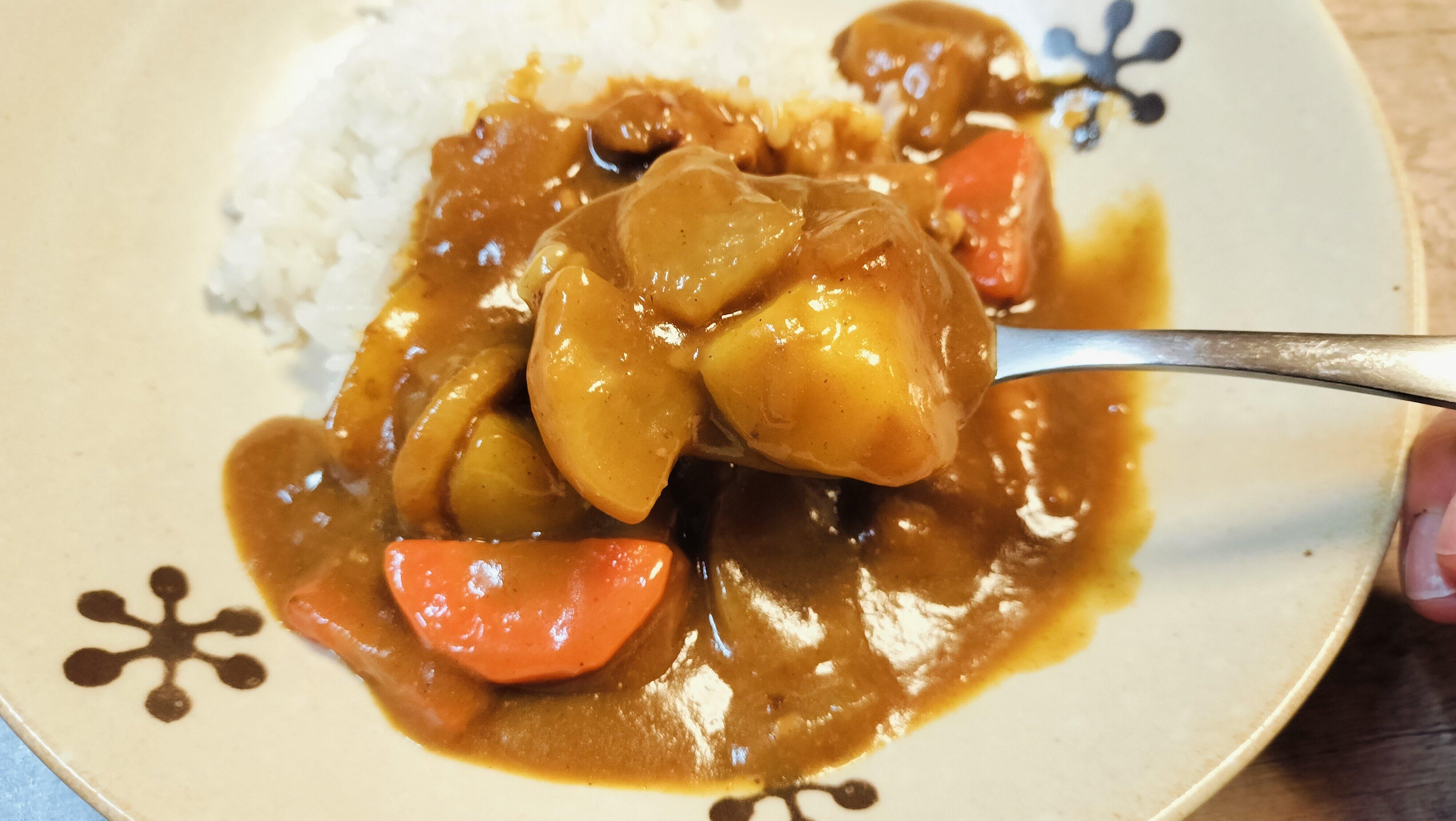 コクを感じるカレー