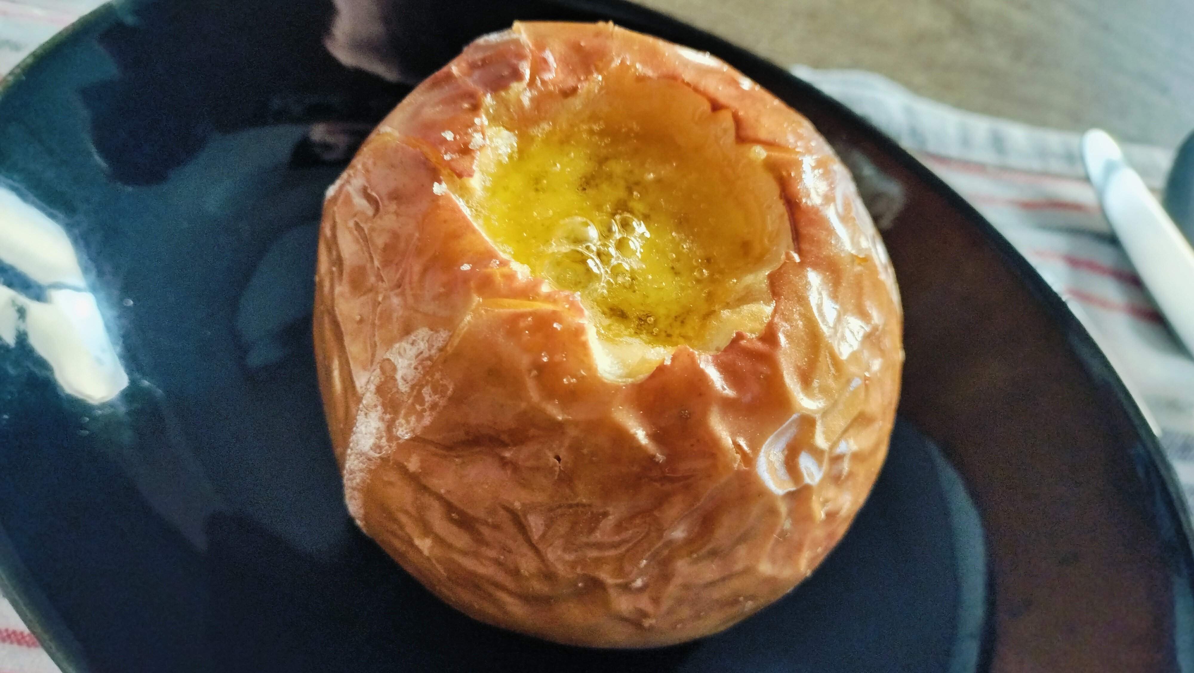 じゅわじゅわの焼きりんご