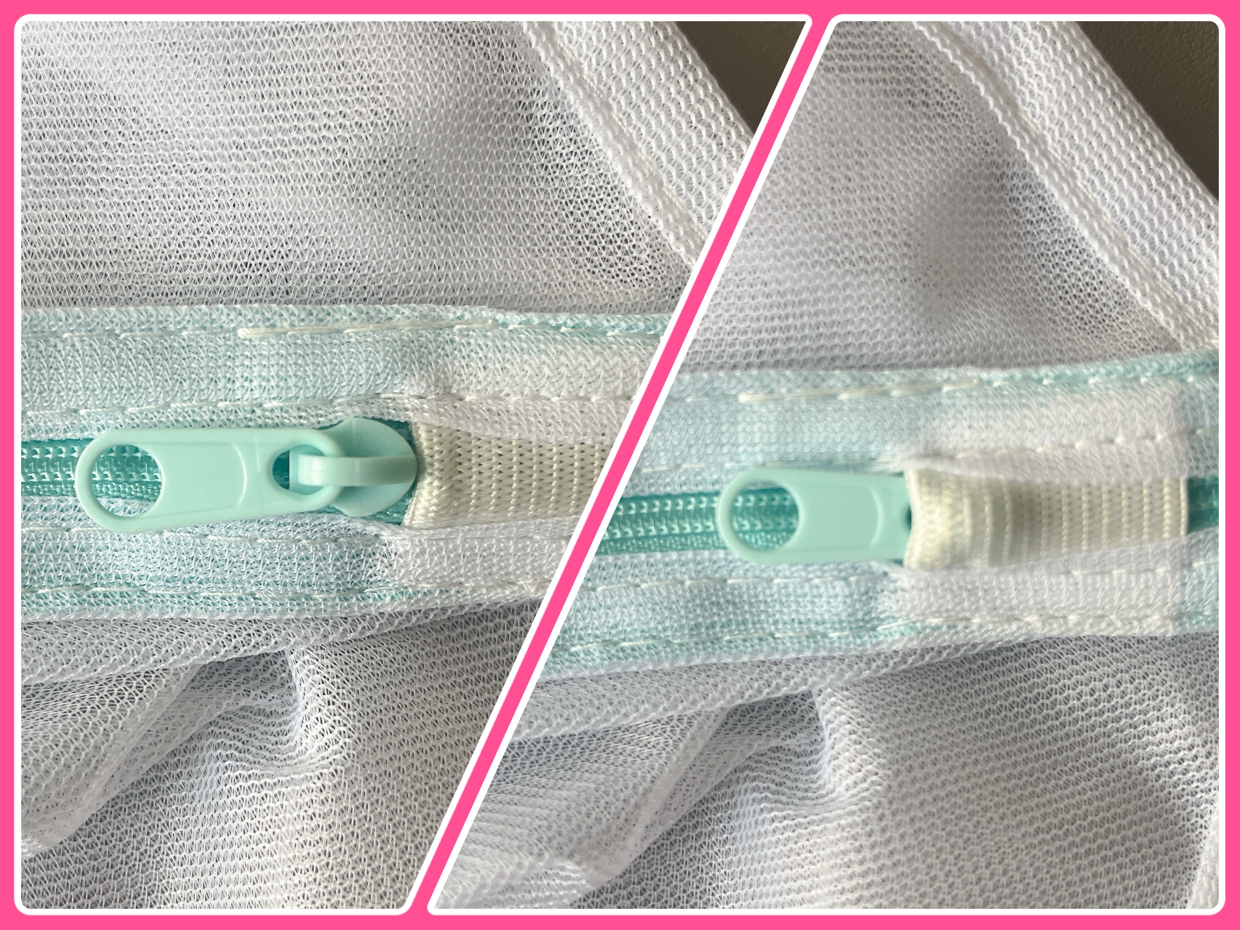 ファスナーカバー拡大画像