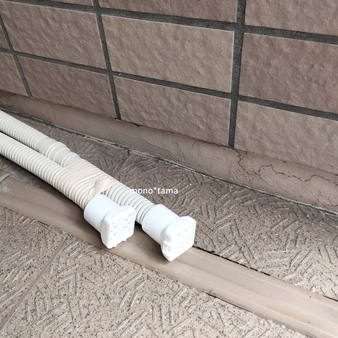 防虫対策！「エアコン排水ホース防虫キャップ」