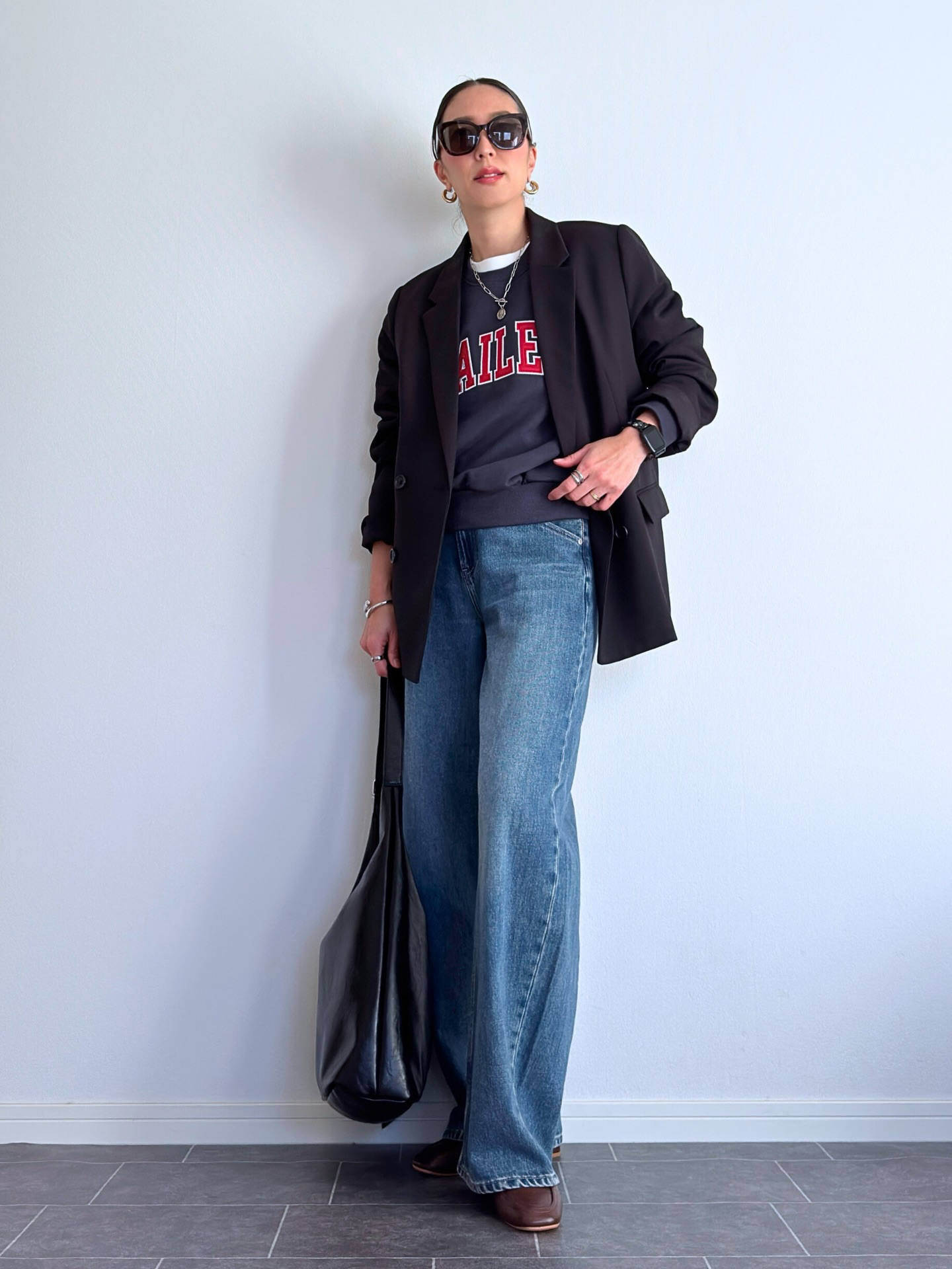 GU春ジャケット着回し記事