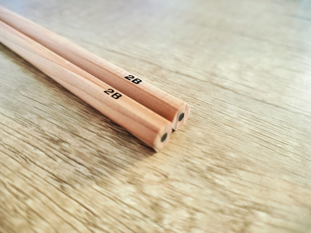 無印良品の２Bの鉛筆