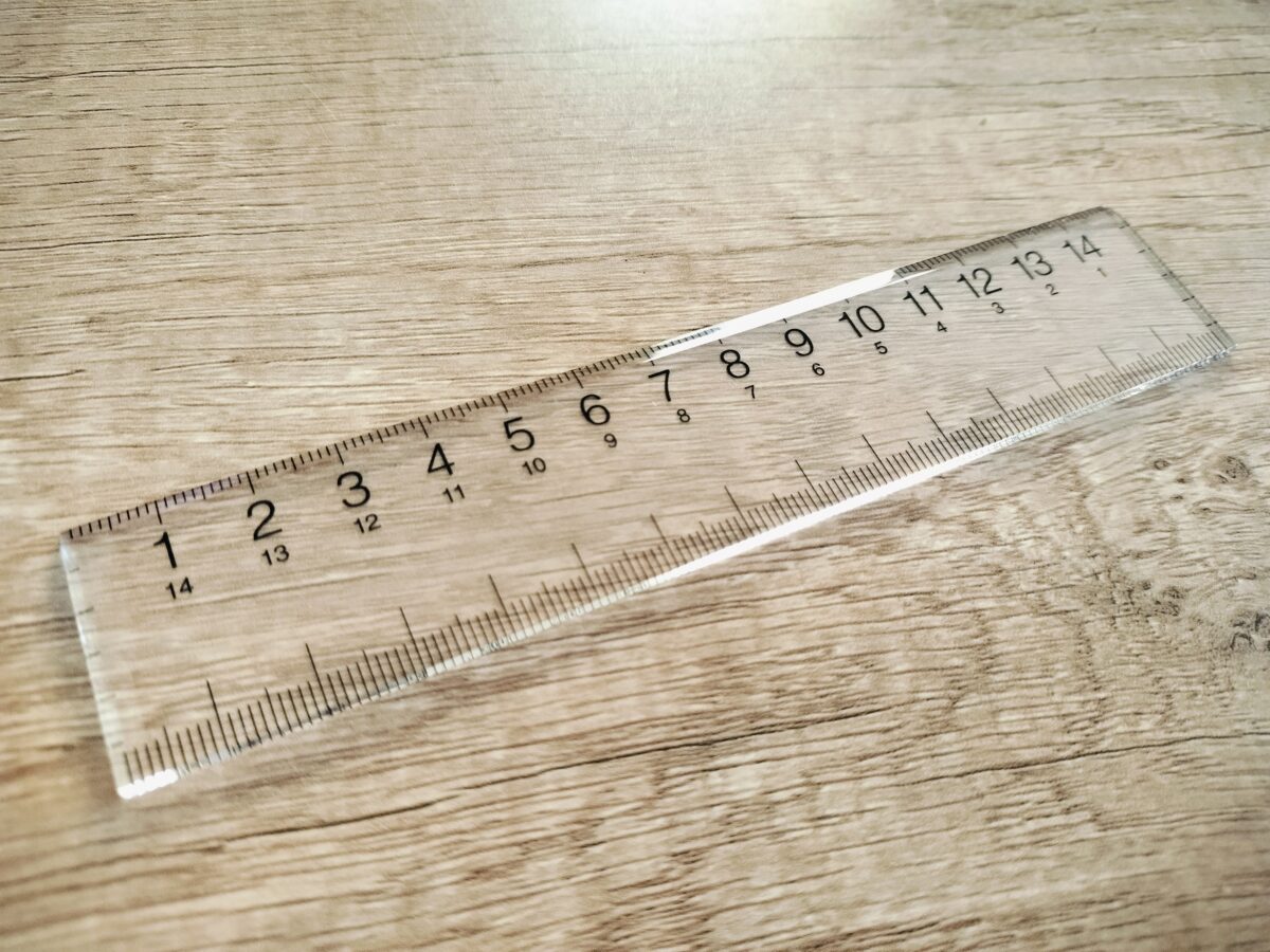 無印良品15センチ定規