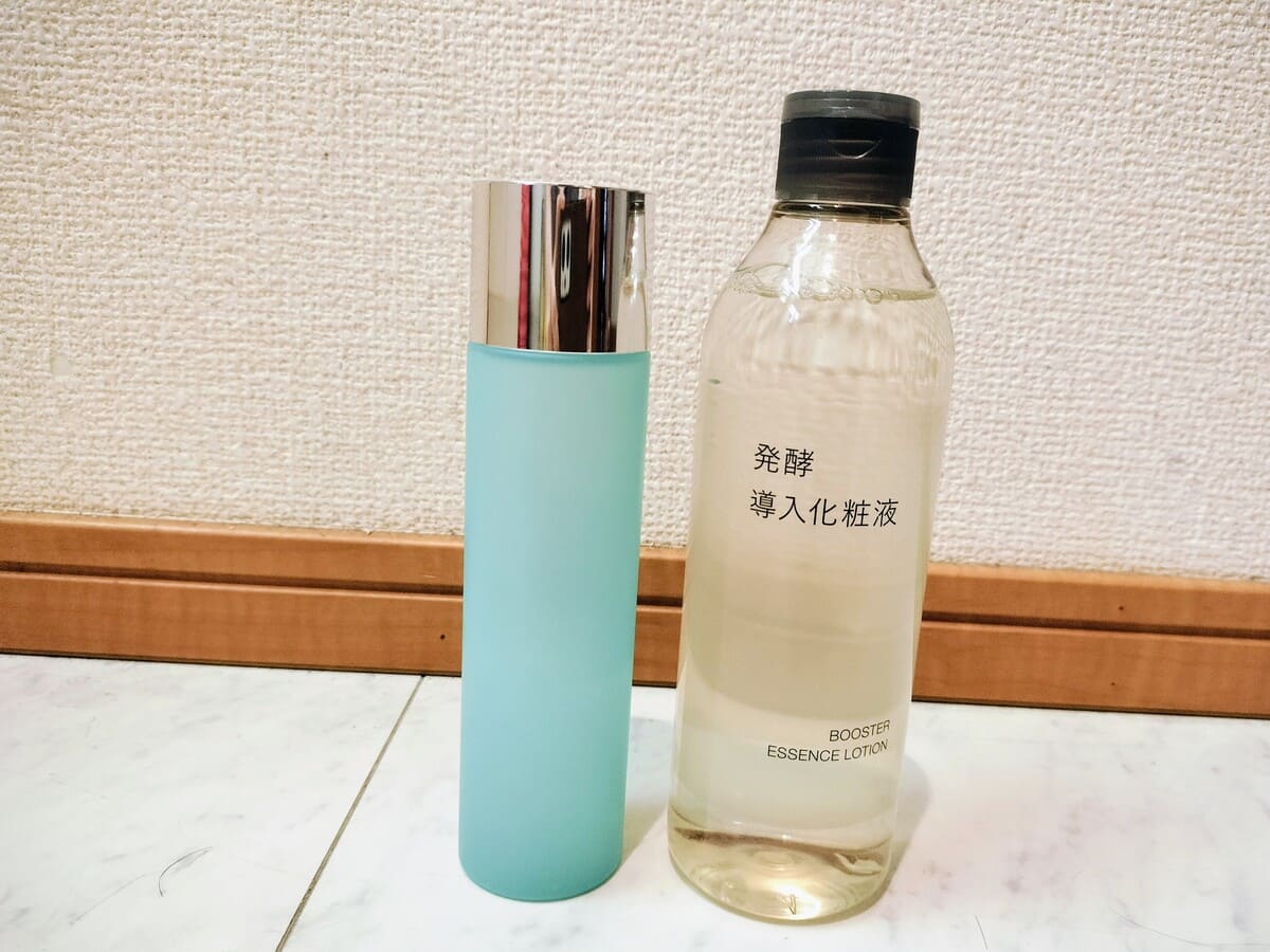 化粧水と発酵導入化粧液
