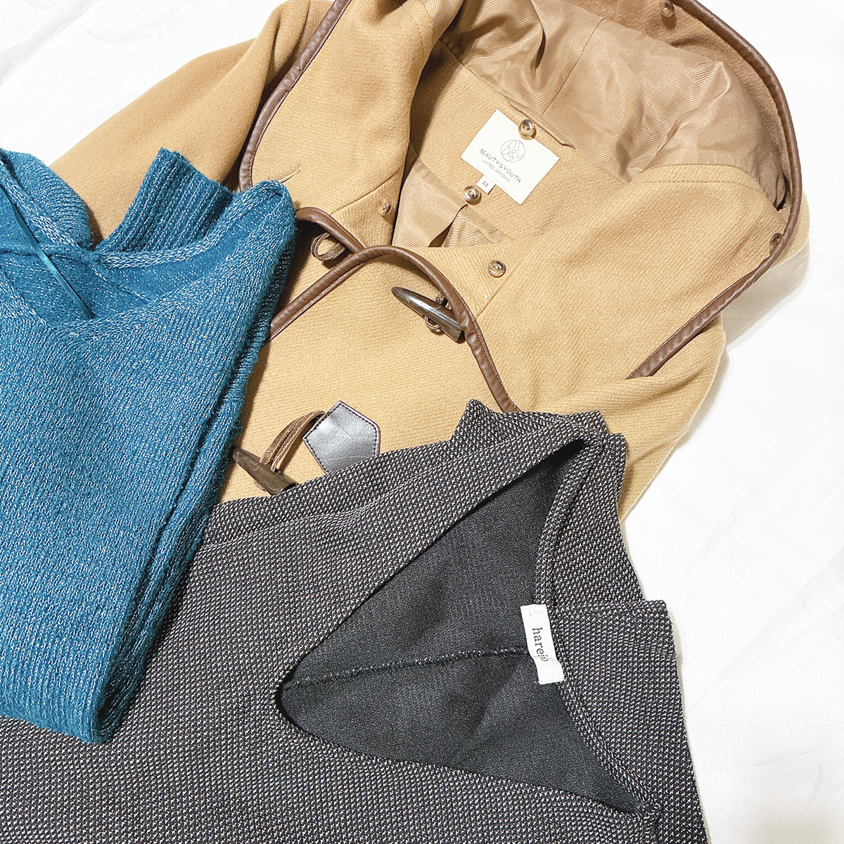 冬物のチェック