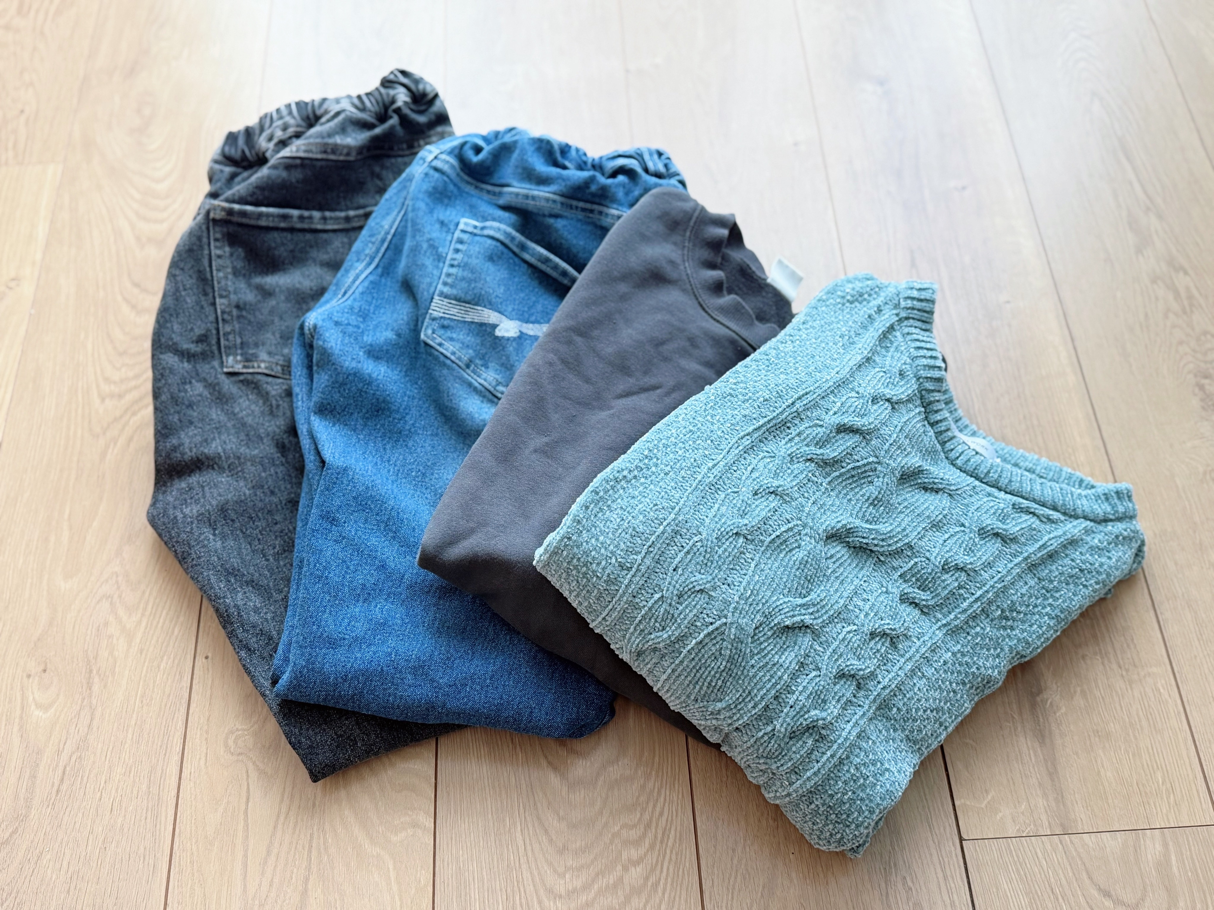 4．来年用の洋服を買うのをやめた