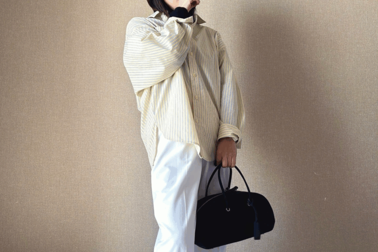 【GU】体型カバーがすごいバズりシャツ！人気の秘密はそのシルエットでした