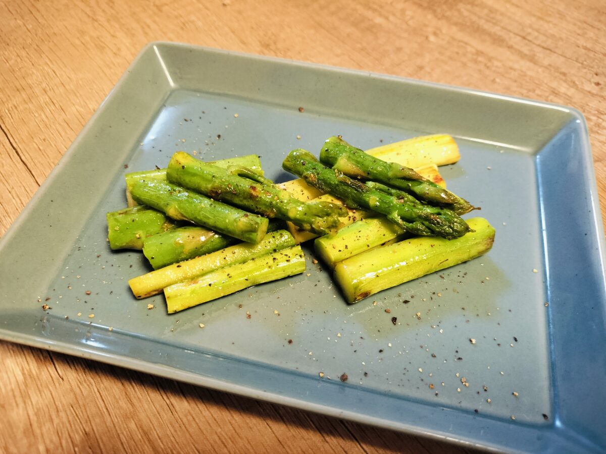 アスパラガスのシンプル焼き