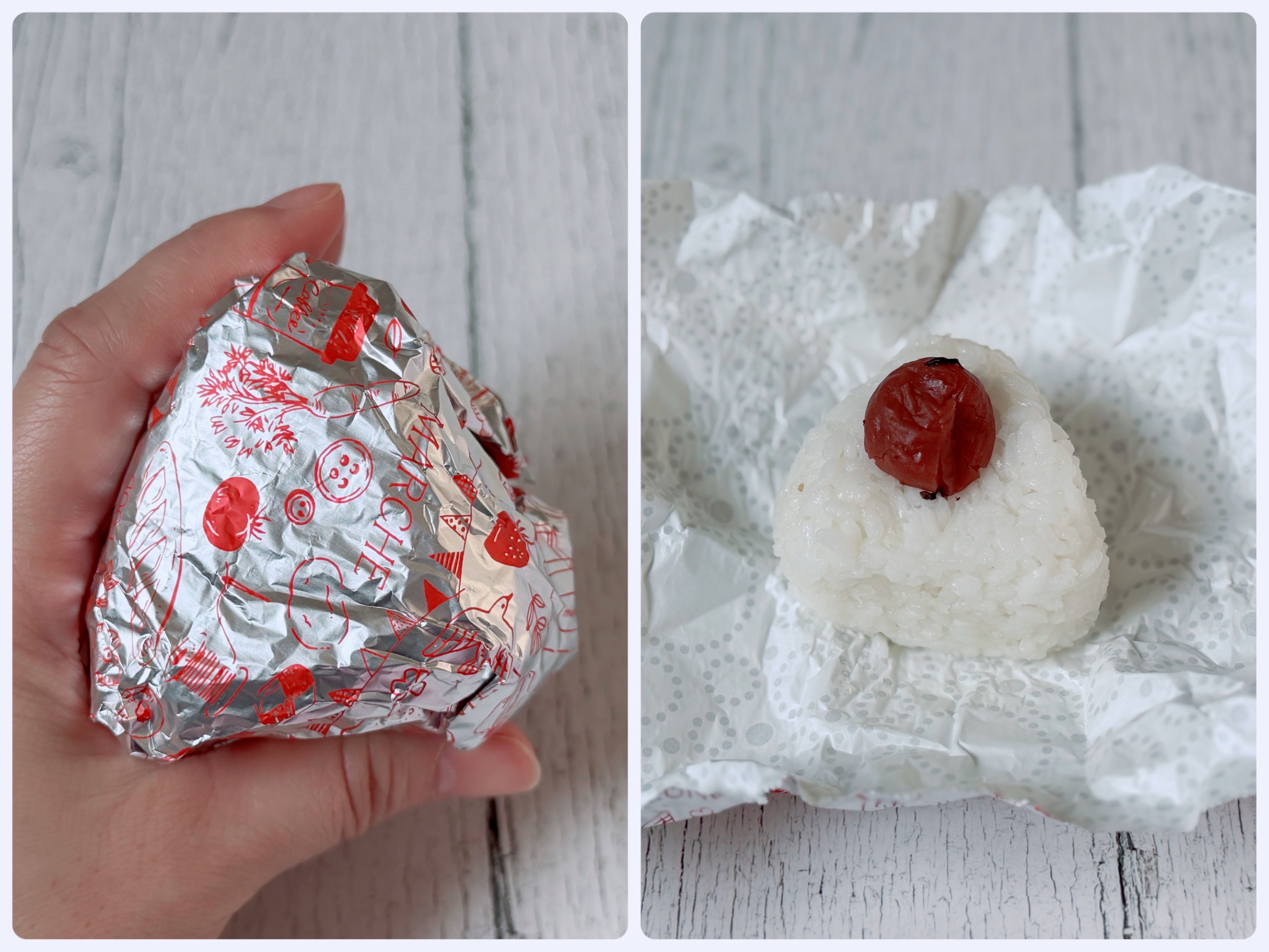 2．おむすびをつつむシート