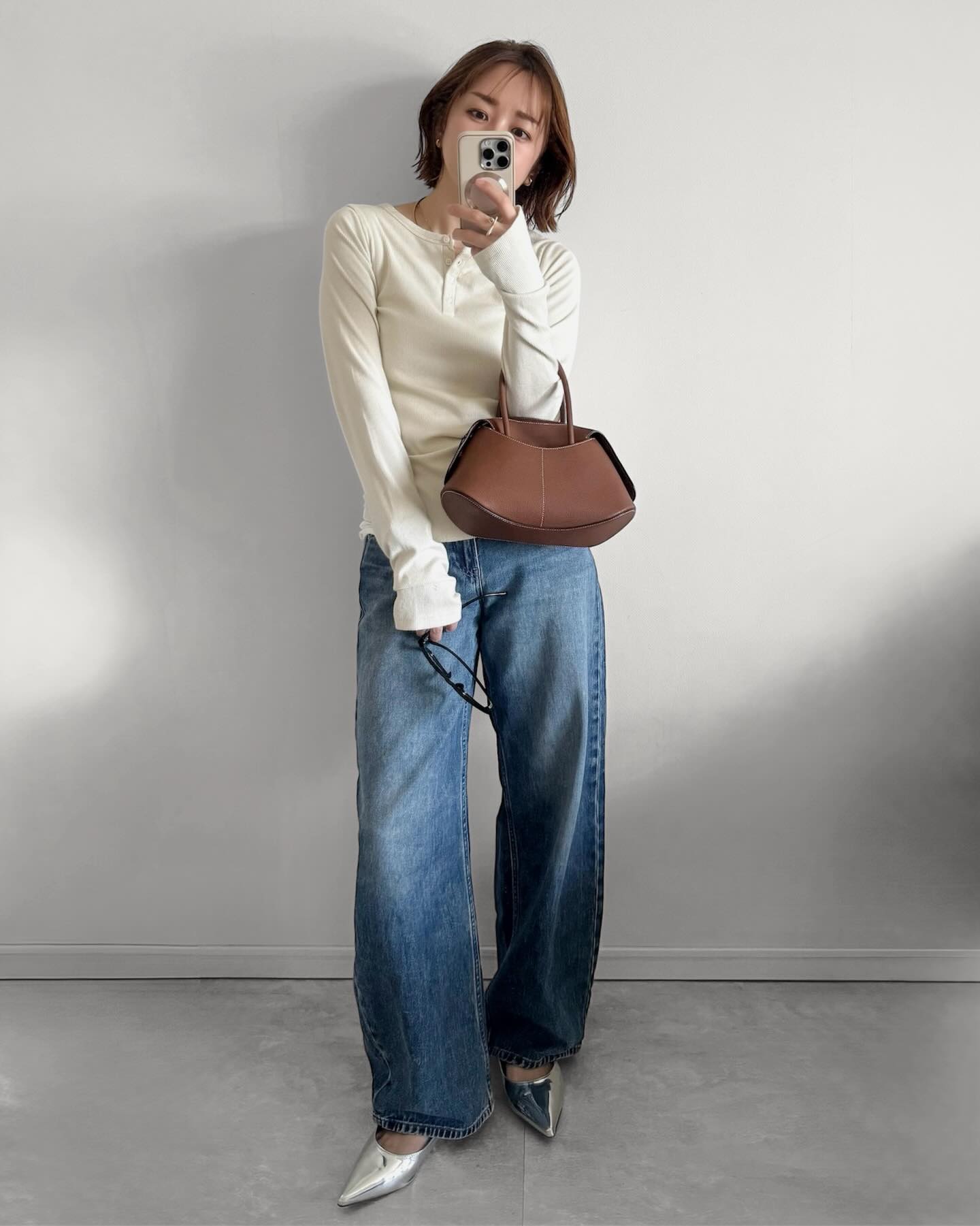 ユニクロ「バギーカーブジーンズ」