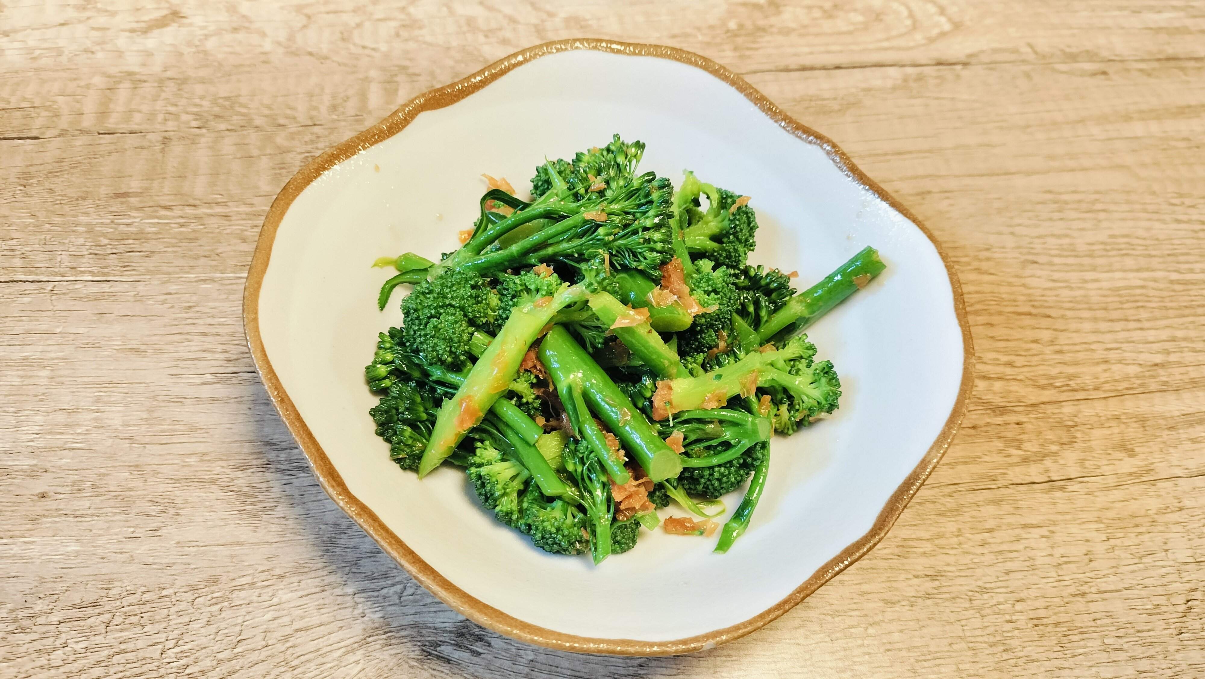 ブロッコリーのおかかあえ