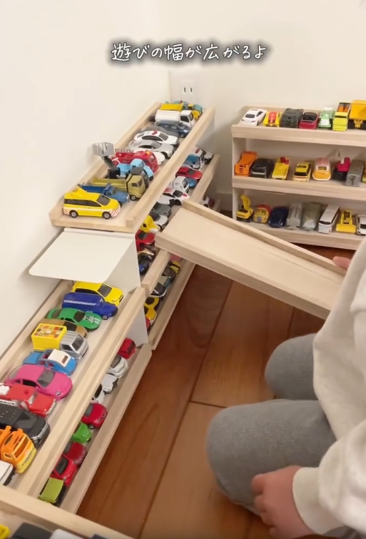 セリアで揃う！大人気のトミカ収納アイデア
