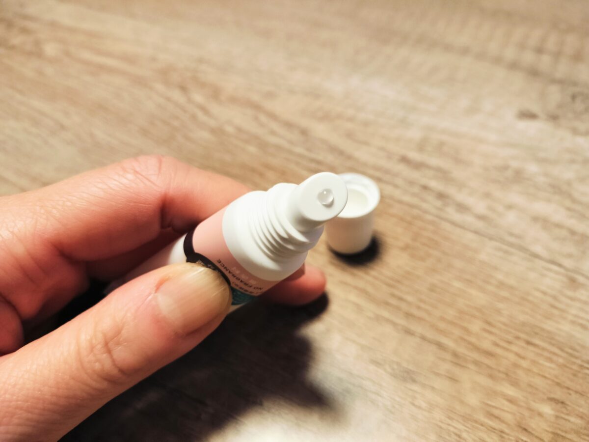 リップジェルがでているところ