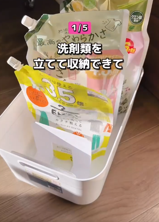 シンデレラフィットする収納アイデア