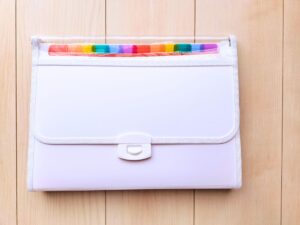 ダイソー】ズボラさんにもイチオシ！面倒な書類整理はこのファイル