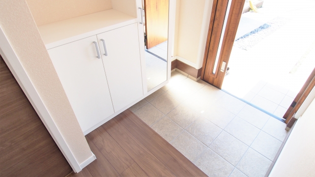 すっきりした玄関