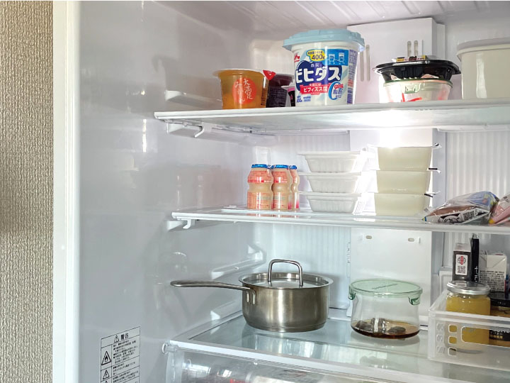 冷蔵庫の中