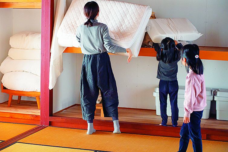 mahoさん　自然とリセットタイムが生まれるふとん生活