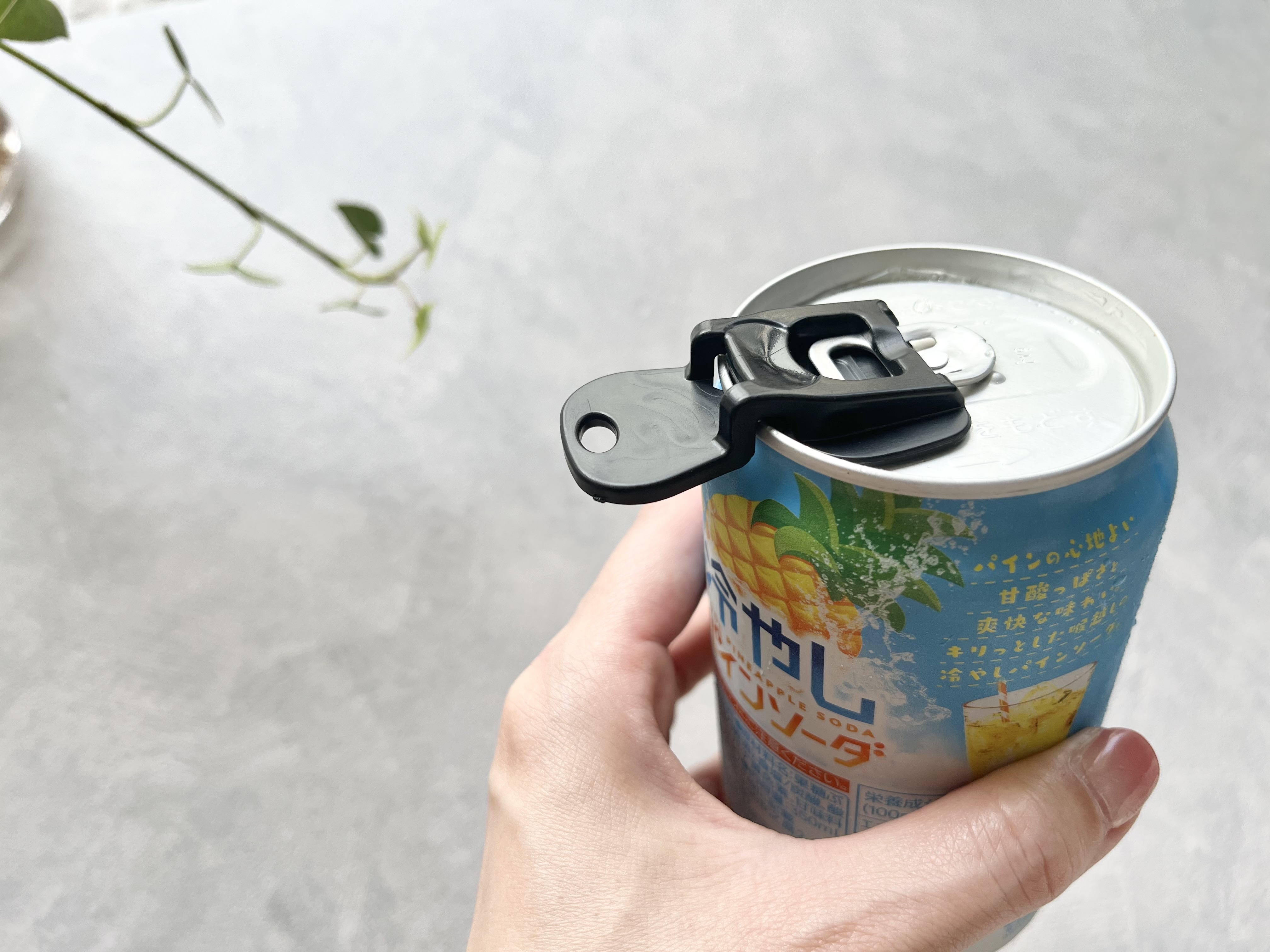 セリアの「缶ラク開けマーカー 2P」の使用画像