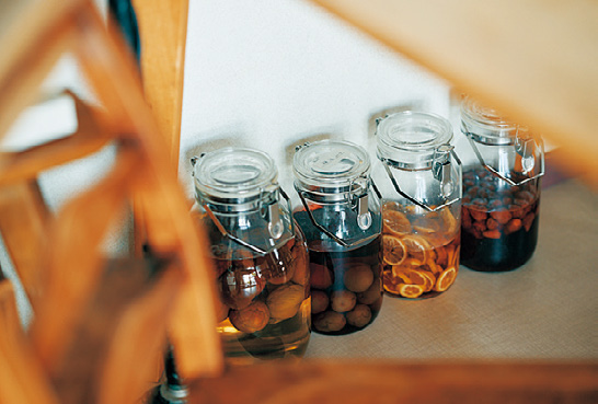 果実のシロップ