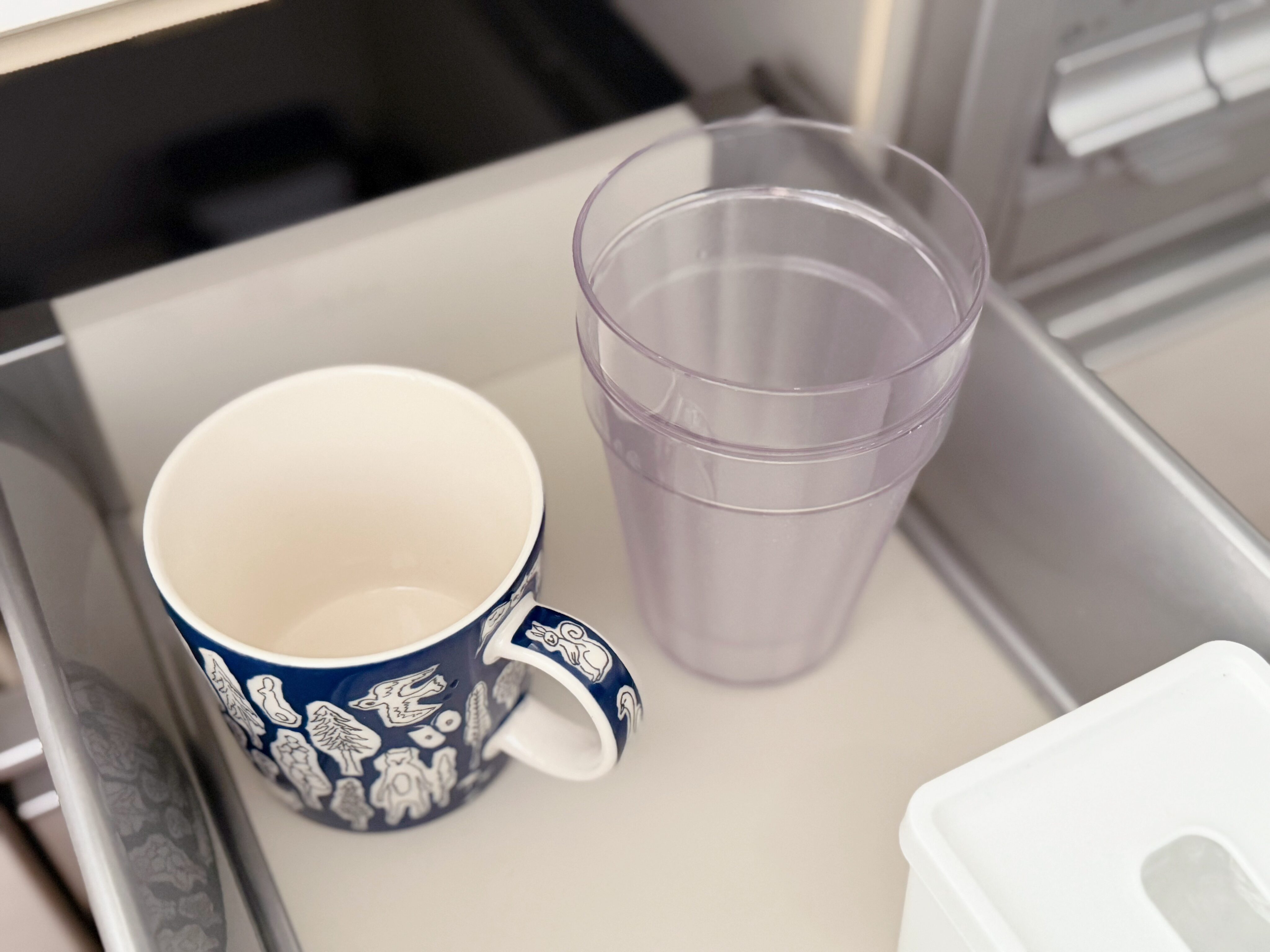 ポイント3．スタッキングできてすっきり収まる