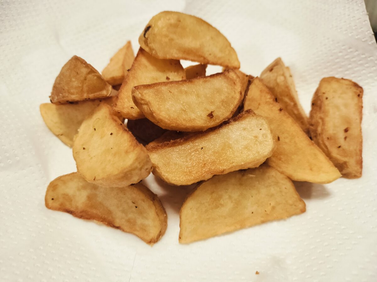新じゃがのポテトフライ
