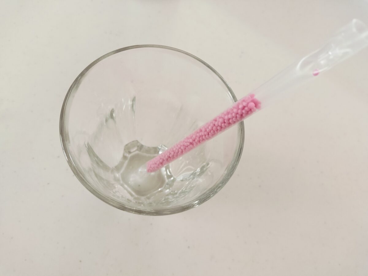 ストロベリー味のストロー