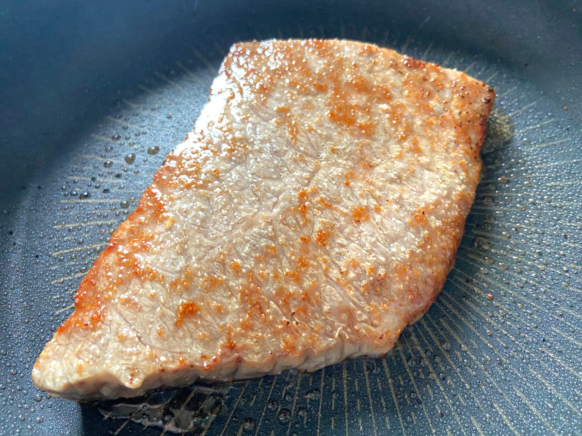 フライパンで焼く