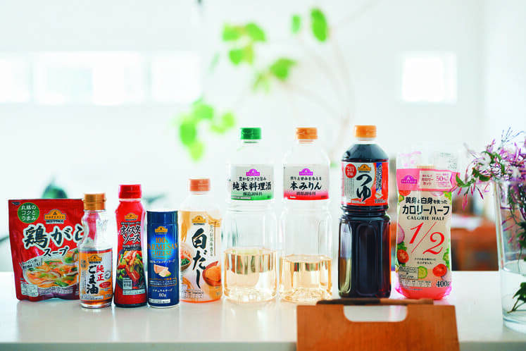 木下恵梨さん 調味料はスーパーのPB商品を活用