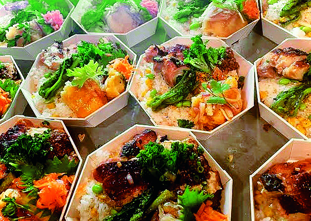 彩り豊かなお弁当