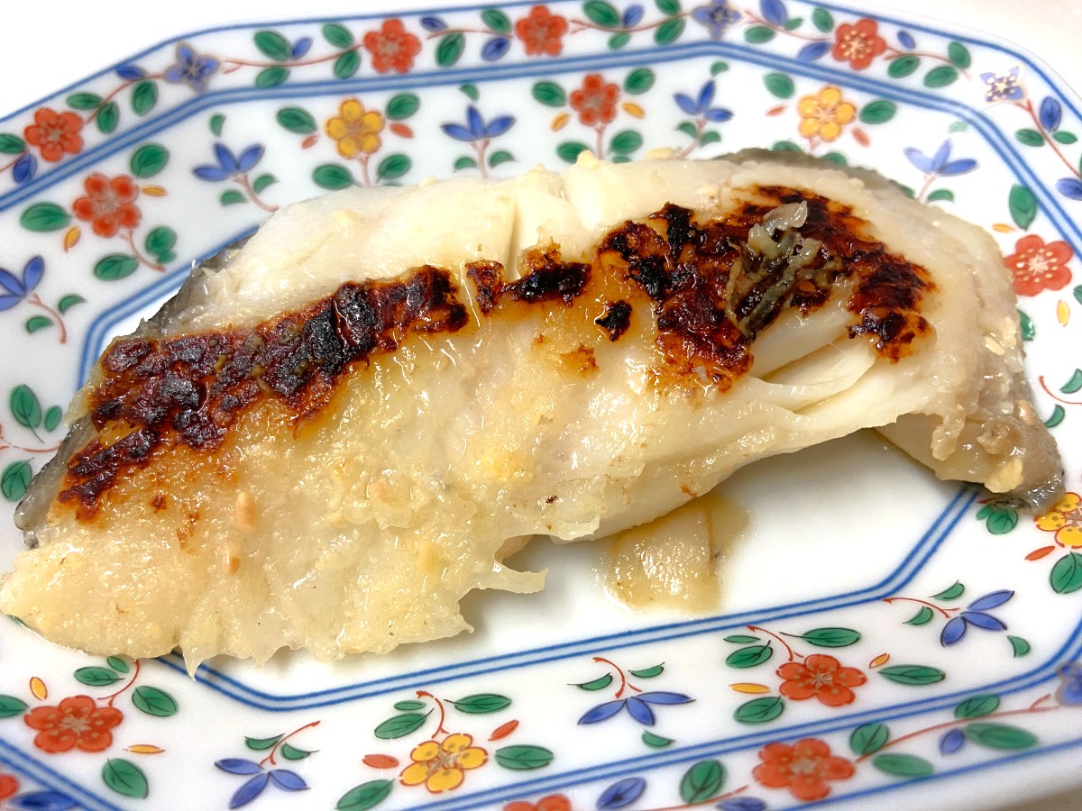 焼いた銀鱈