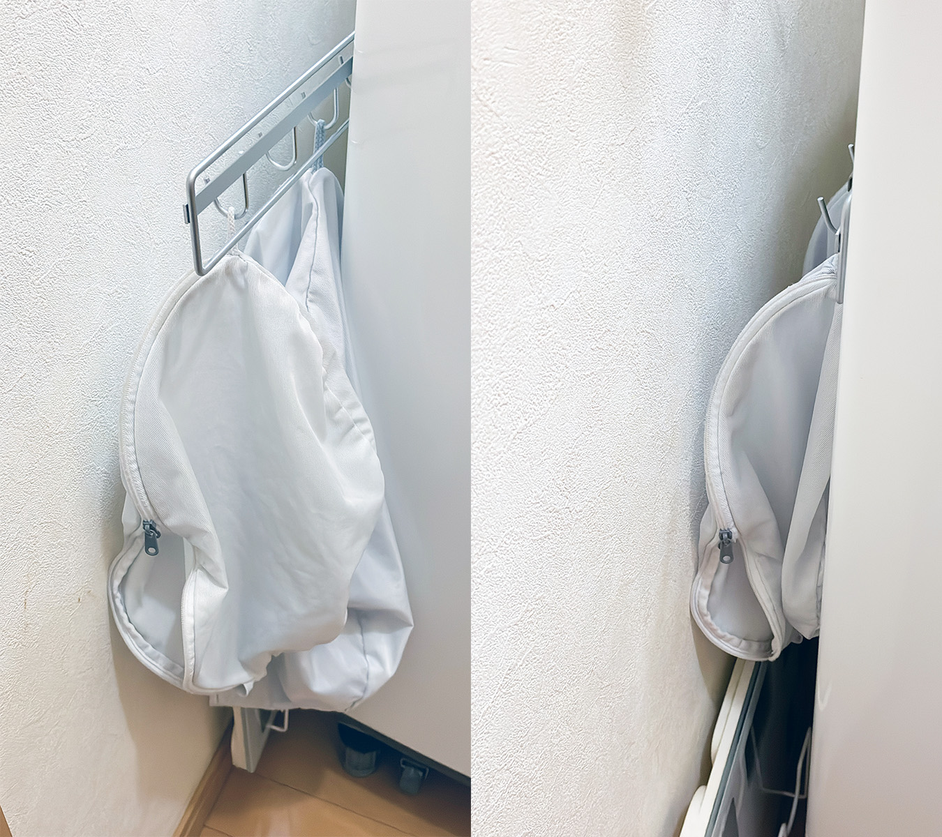 洗濯機側面にも