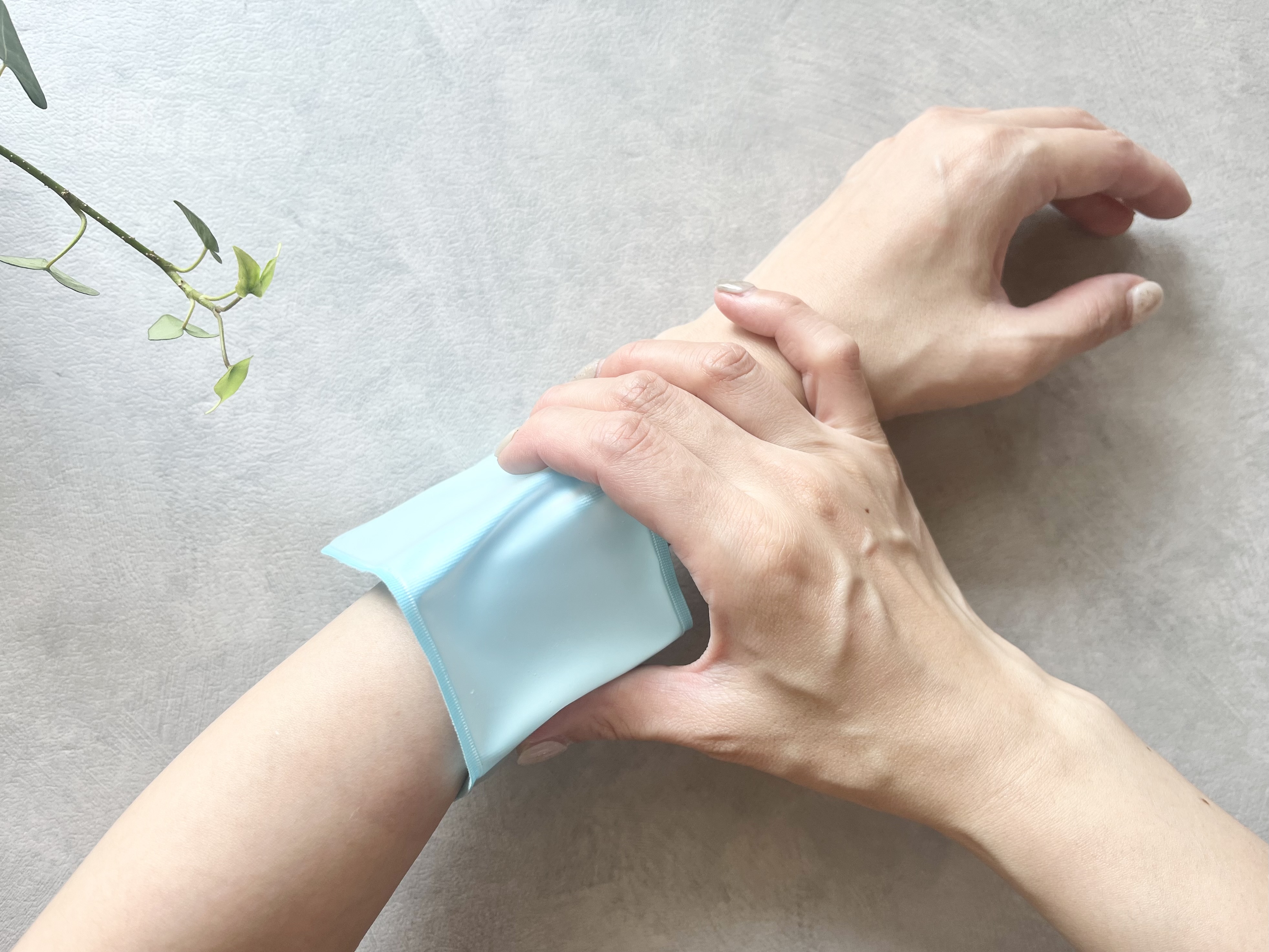 セリアの「当て布がいらないアイスパック」の使用画像